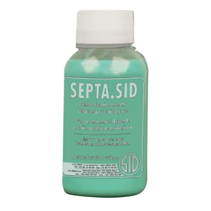 Désodorisant très puissant rémanent soluble dans l'eau septa.Sid_0