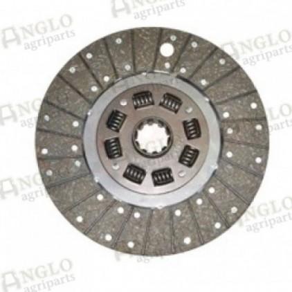 Disque d'embrayage - Référence PTA-A66372 - Compatible avec tracteurs Ford : 5000, 5110, 5200, 5600, 5610, 5700, 5900, 6600, 6610, 6700, 6710_0