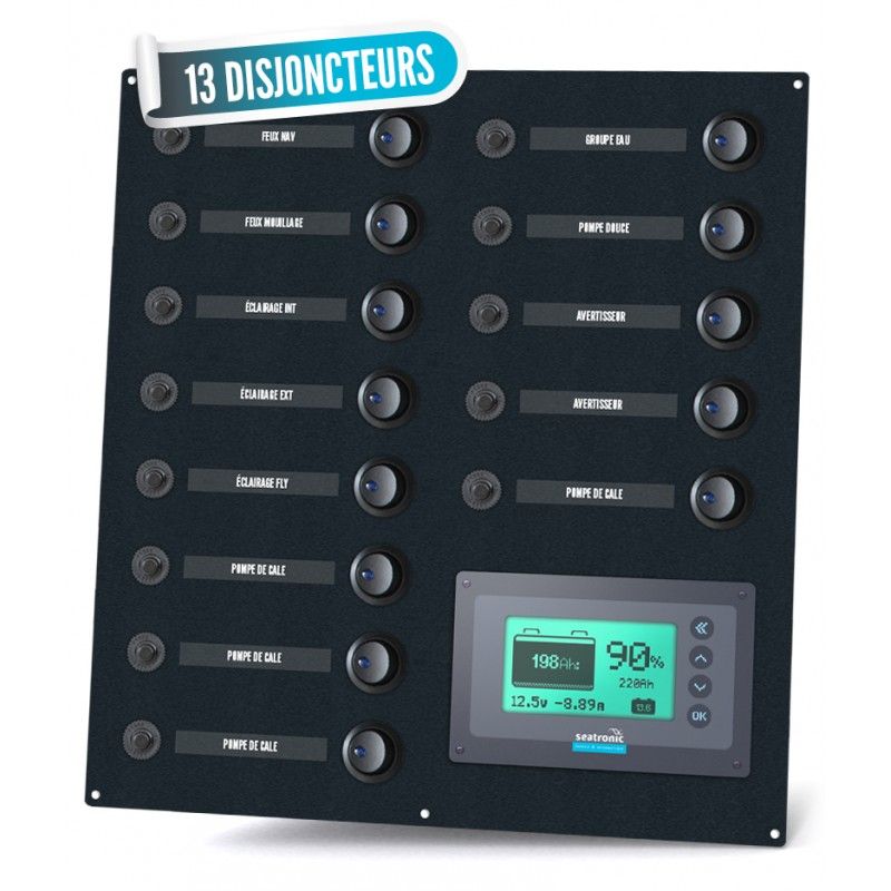 Eta13g - tableau électrique - seatronic - 13 circuits_0