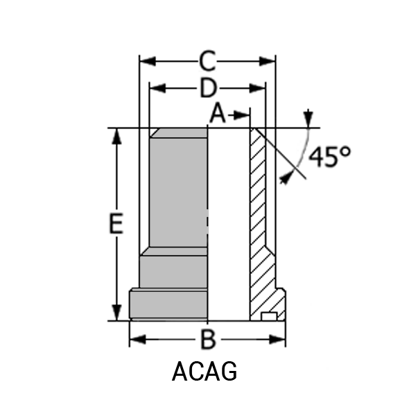 Gaine spiralée plate PVC orange - ép. 5 mm x L. 25 mm - APGTPO255050_0