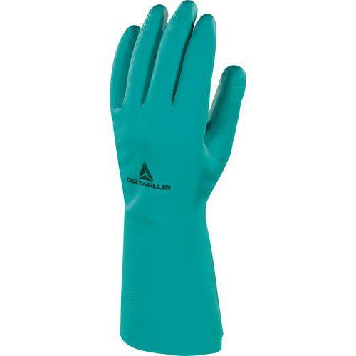 GANTS DE MANUTENTION NITRILE/COTON 33CM 9/10 - DELTAPLUS