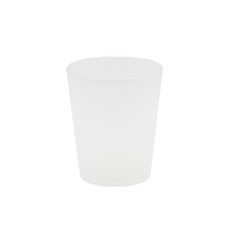 GOBELET CAFE 10cl - Givré - Café-Dégustation vin et spiritueux - transparent plastique polypropylène 0000000010_0