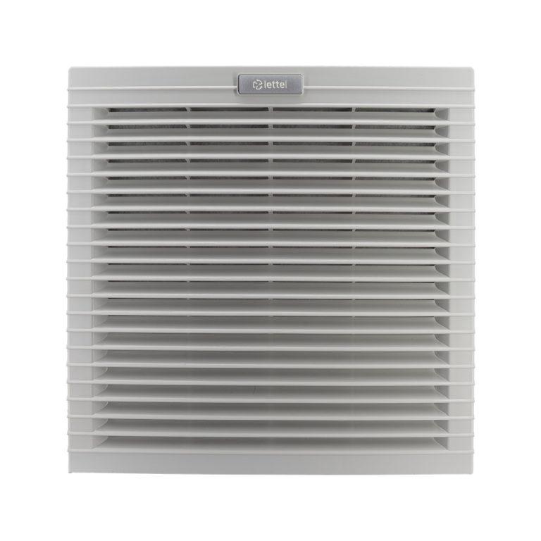 Grille de ventilation 325x325 et filtre pour armoire électrique - LETTEL - GTA-291-FF_0