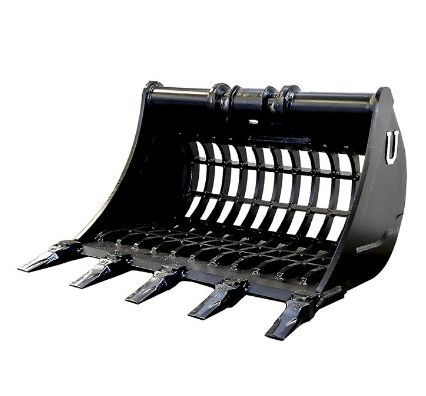 Gsq18-700exm0 - Godet squelette Uniter 45 pour minipelle 1,2-1,8T - 700 mm - Attache Morin M0_0