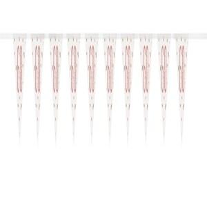 Guirlande de fanions or rose chiffre 60 - 84843_0