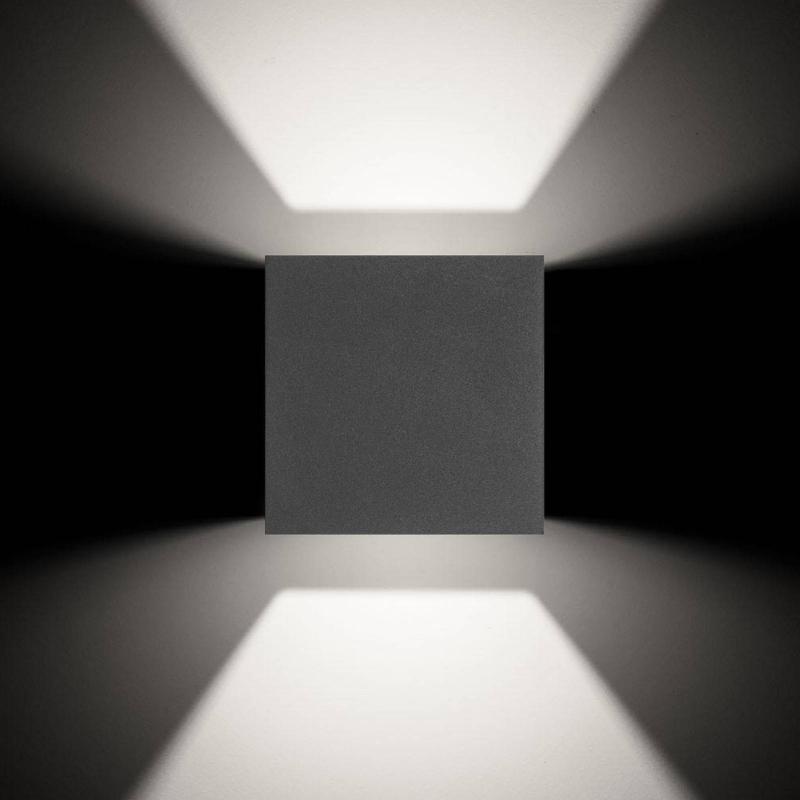 LCD APPLIQUE D’EXTÉRIEUR LED 5080 UP/DOWN GRAPHITE