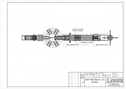 Ligne d'emballage Atecnin - rouleaux de feuillard en acier - diamètre intérieur 508 mm - jusqu'à 6.000 kg_0