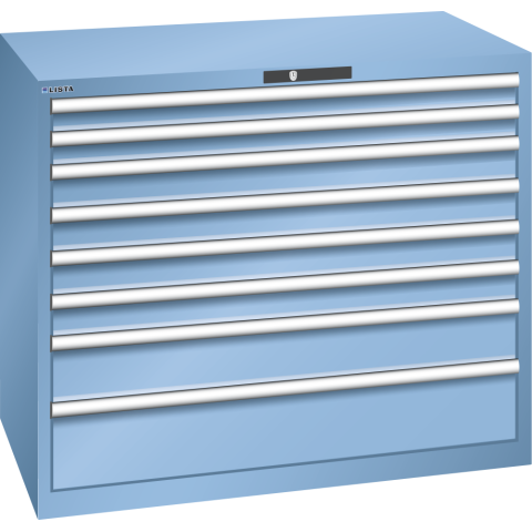 LISTA - ARMOIRE À TIROIRS (HXLXP) 100 X 119,3 X 72,5 CM KEY LOCK R5012