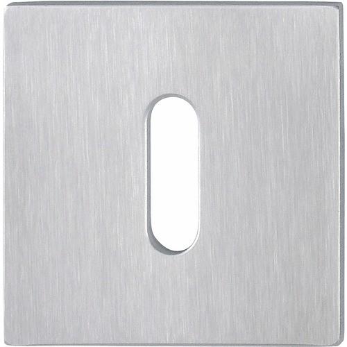 ROSACES CARRÉES CLÉ I - QUICK FIT - INOX - PAR 25 - TRONDHEIM HOPPE