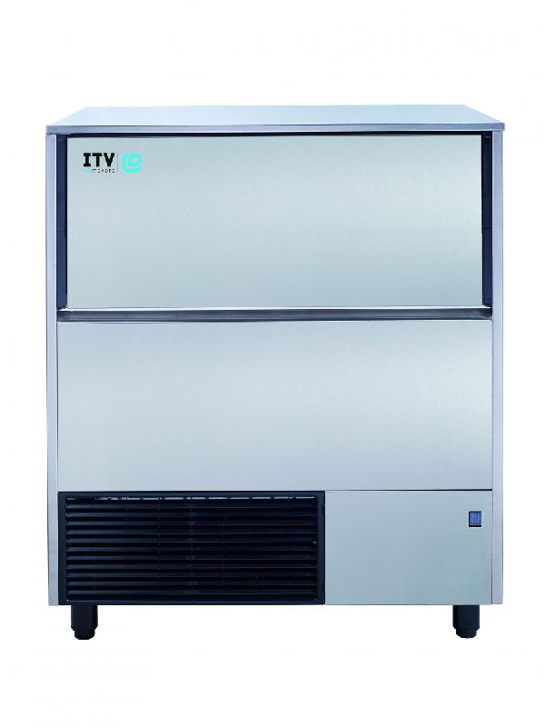Machine à glaçons professionnelle à palettes - Air - 122kg/24h - Glaçons creux 20g - Réserve intégrée - Q130A_0