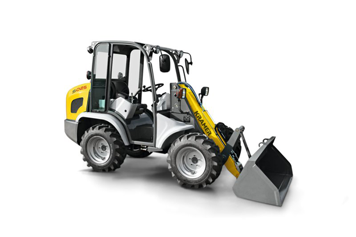 Mini-chargeuse Kramer 5025 - 1,5t - compacte et stable avec direction intégrale_0