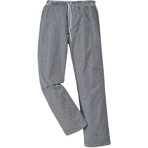 PANTALON DE CUISINE BROMLEY S NOIR - PORTWEST