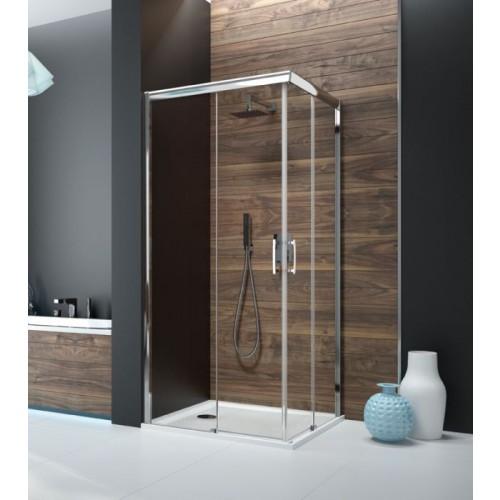 PAROI DE DOUCHE - COULISSANTE / 2X2 VANTAUX SANS SEUIL 100X800CM-TYXO LEDA