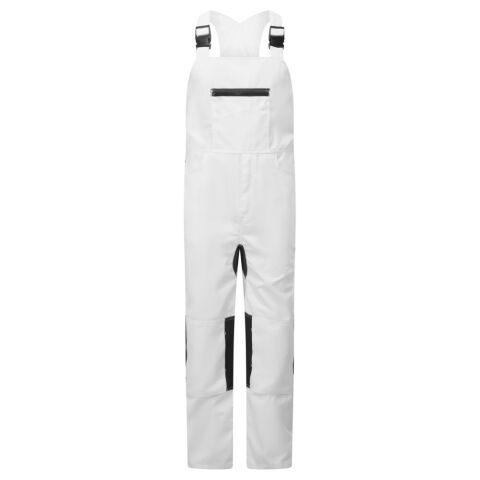 PORTWEST CD850 COTTE À BRETELLES STRETCH WX2 BLANC - TAILLE M