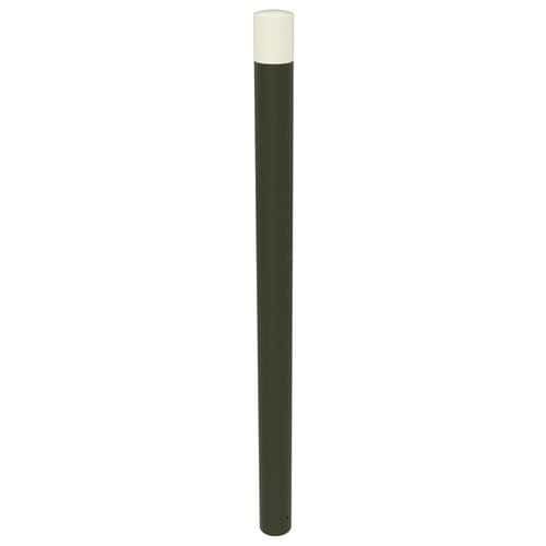 POTELET URBIN PMR TÊTE BOMBÉE MÉT HTR 1.20M Ø90MM OLIVE 6003 - BUTON DESIGN