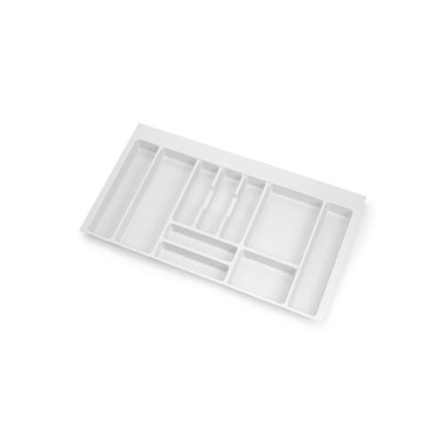 RANGE-COUVERT POUR TIROIR CONCEPT-VERTEX - PLASTIQUE - BLANC - 900 MM EMUCA