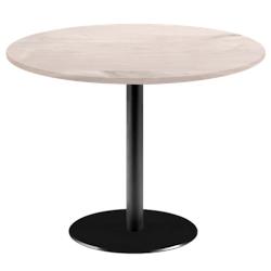 Restootab - Table Ø120cm - modèle Rome bois chêne bosco - marron fonte 3760371519750_0