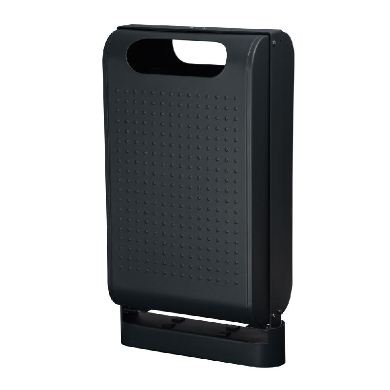 ROSSIGNOL Corbeille sur pied urbanet - 60 L - anthracite mat_0