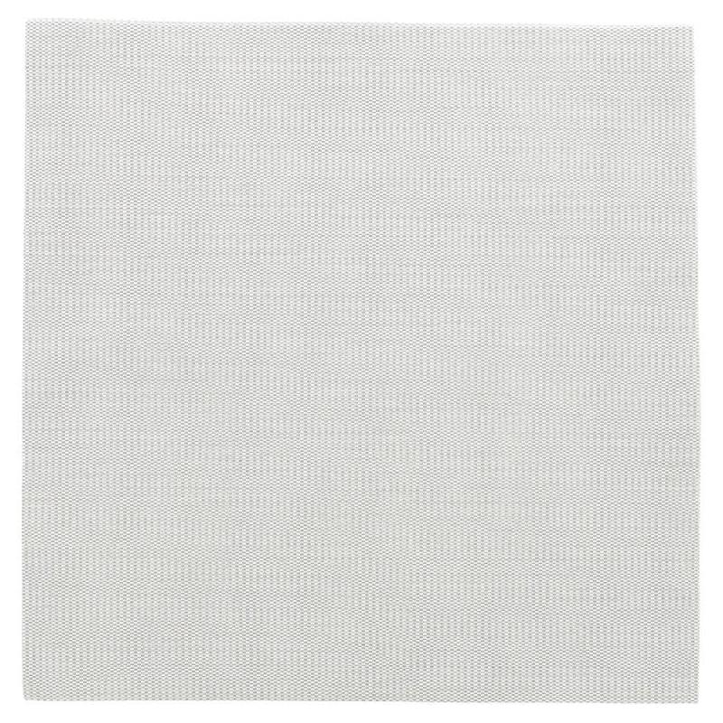 Serviette intissé gris effet tissu 40x40cm - par 600_0