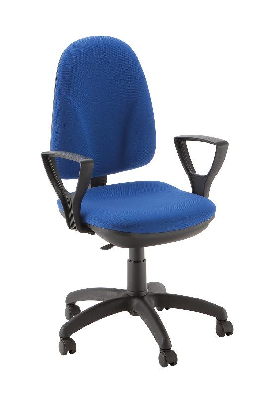 Siège bureau Opérative Ergo CP en tissu bleu_0