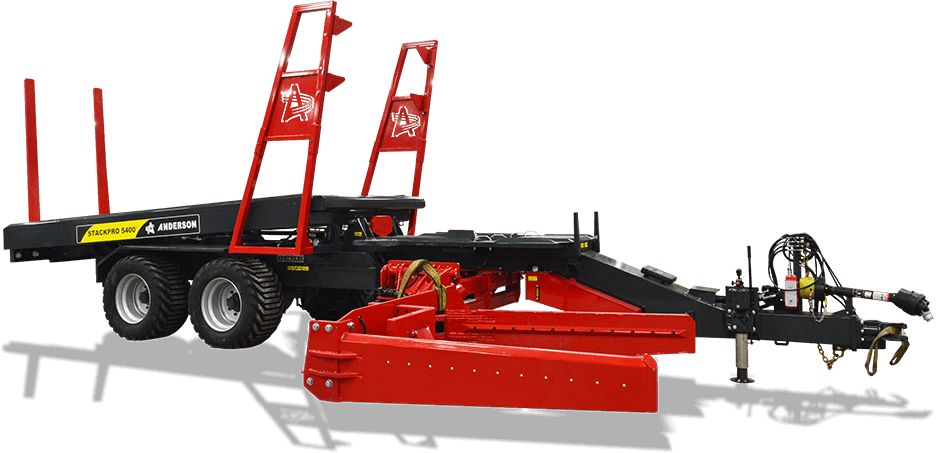 Stackpro5400 - autochargeuse à balles carrées Anderson - poids total 10 160 kg (22 400 lb) - bras de chargement automatique et écran tactile automatisé_0