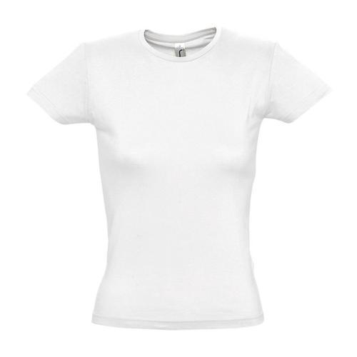 T-SHIRT BLANC FEMME CLASSIC 150 G BLANC