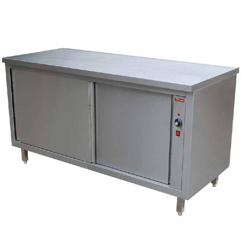 Table sur armoire chauffant portes coulissantes profondeur 700 mm g... - PTE147/B_0