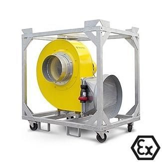TFV 300 Ex - Ventilateur centrifuge industriel ATEX II3G T4 - Trotec - 7.000 m³/h - 150 kg_0