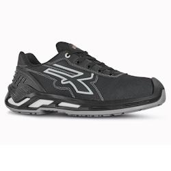 U-Power - Baskets de sécurité basses anti-abrasion avec renfort anti-shock ZORBI - S3 SRC CI ESD - Noir / Bleu - Taille 37_0