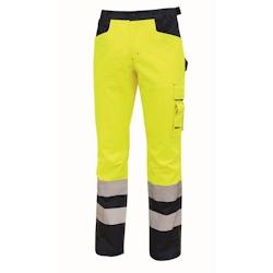 U-Power - Pantalon de travail jaune haute visibilité RADIANT Jaune Taille 2XL - XXL 8033546385449_0