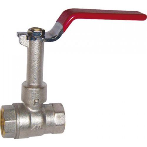 VANNE BOISSEAU SPHÉRIQUE À MANETTE AVEC PROLONGATEUR FIXE - FF 26X34 SFERACO