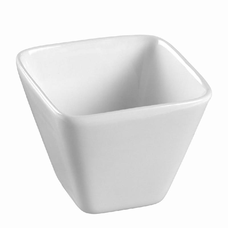 Verrine Emeraud' céramique 140ml 7,4x7,4x6cm blanc - par 96_0