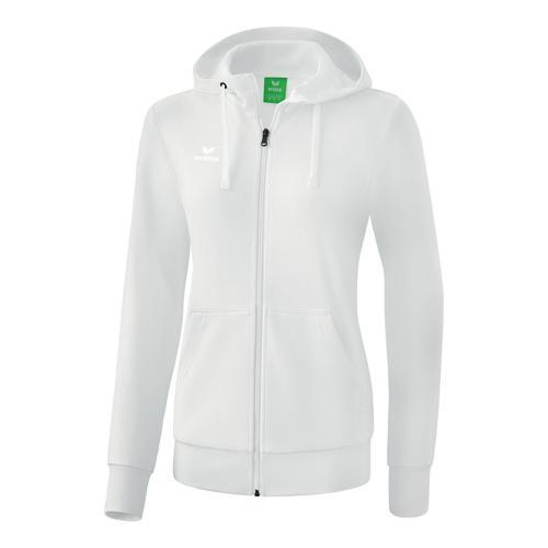 VESTE SWEAT À CAPUCHE FEMME - ERIMA - BLANC