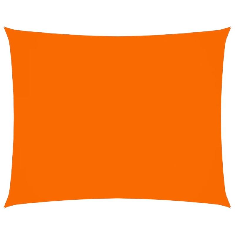 VidaXL Voile de parasol tissu oxford rectangulaire 3,5x4,5 m orange Modèle Balcon Eta Prime - orange 135709_0