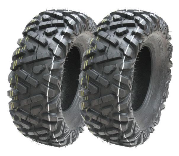 26x9.00-12 pneus ATV 6ply 7psi 26 9 12 E marked road legal quad tyres - set of 2_0
