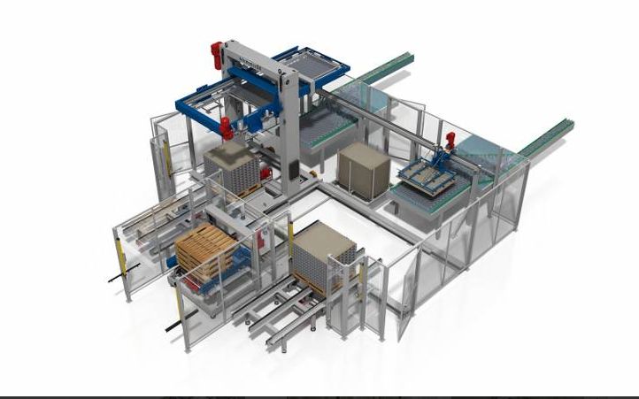 Dépalettiseurs automatiques Nemo AD EG/FG 10 - Clevertech France - pour bocaux en verre avec plan de déchargement par le bas_0