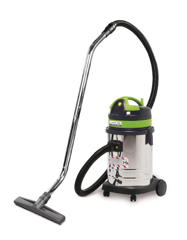 Aspirateur industriel à sec - Classe H - pour substances toxiques et dangereuses - cuve en acier inoxydable de 33 litres 1 moteur 1 kW 230 V Cleancraft DRYCAT 133 IC H-CLAS_0