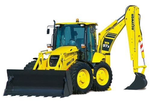 Tractopelle B95c TC - Rétrocaveuse puissante avec flèche incurvée_0