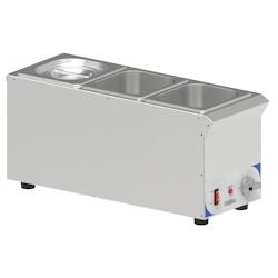 Bain-marie à sauce 3 x GN 1/6 compact CBMS316V Casselin - CBMS316V_0