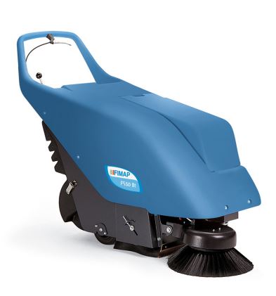 Balayeuse accompagnée FS50 BT - légère, compacte et tractée - pour espaces extérieurs jusqu'à 2500 m² - Réf. 110825_0