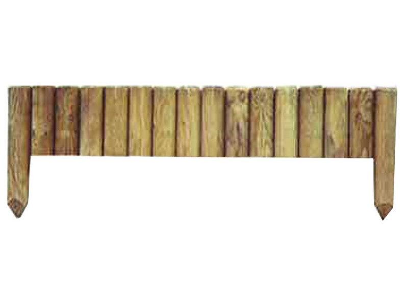 Bordure à planter en bois de pin naturel - H.35 x L.112 cm - Traitement autoclave classe III_0