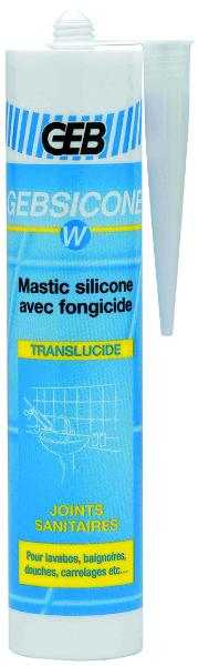 CARTOUCHE GEBSICONE W 310 ML TRANSPARENT