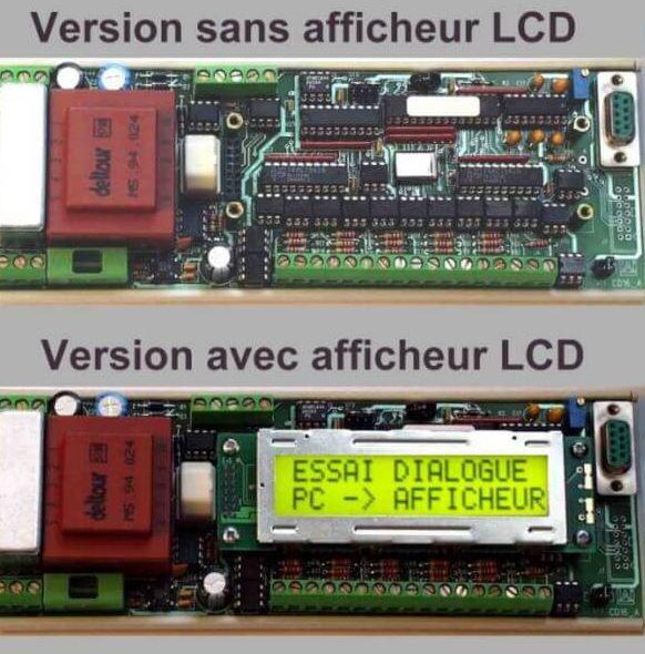 Centrale de défauts - multi-options avec afficheur LCD ou pilotage RS422/485 - montage rail DIN ou coffret étanche_0