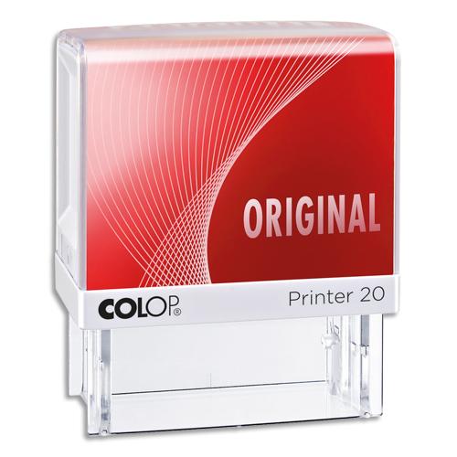 Colop timbre formule original - printer 20 l à encrage automatique rouge. Dim.Empreinte 14x38mm_0