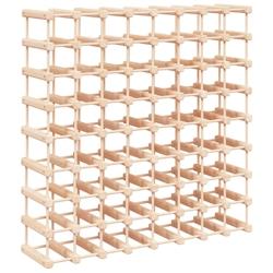 Décoshop26 - Casier range bouteilles étagère de rangement vin pour 72 bouteilles 90,5 x 23 x 90,5 cm en bois de pin DEC024404 - 3000254688716_0