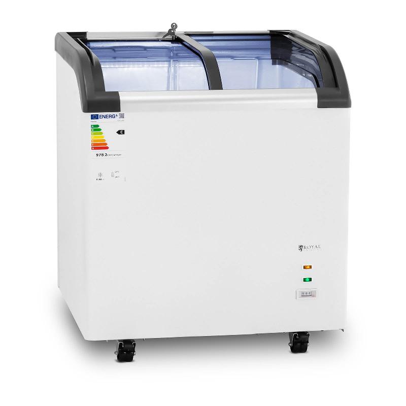 Grand congélateur coffre professionnel - 180L - R290 - -30 à 5°C - Acier/Aluminium - 180W - 14_0005274_0
