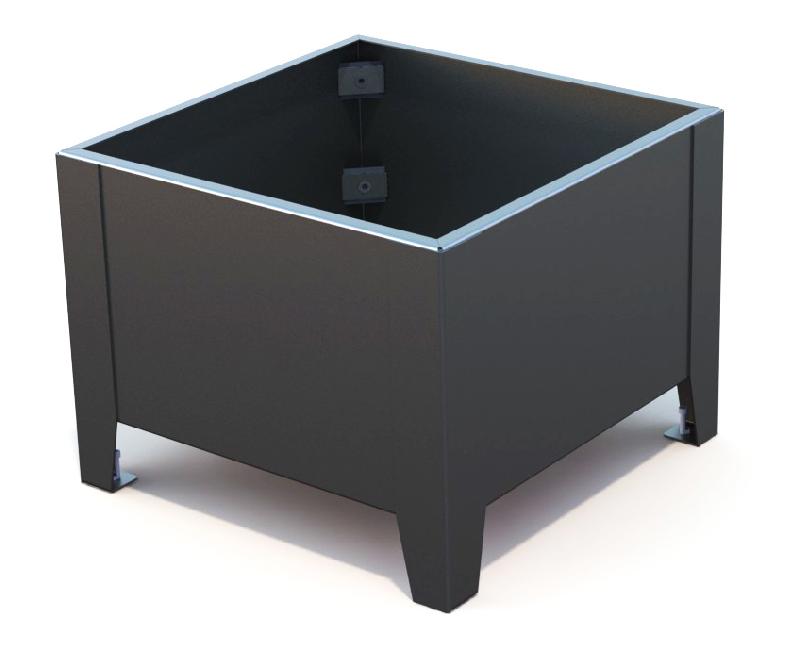 Jardinière basse flox noir réf-8034853 - Hags_0