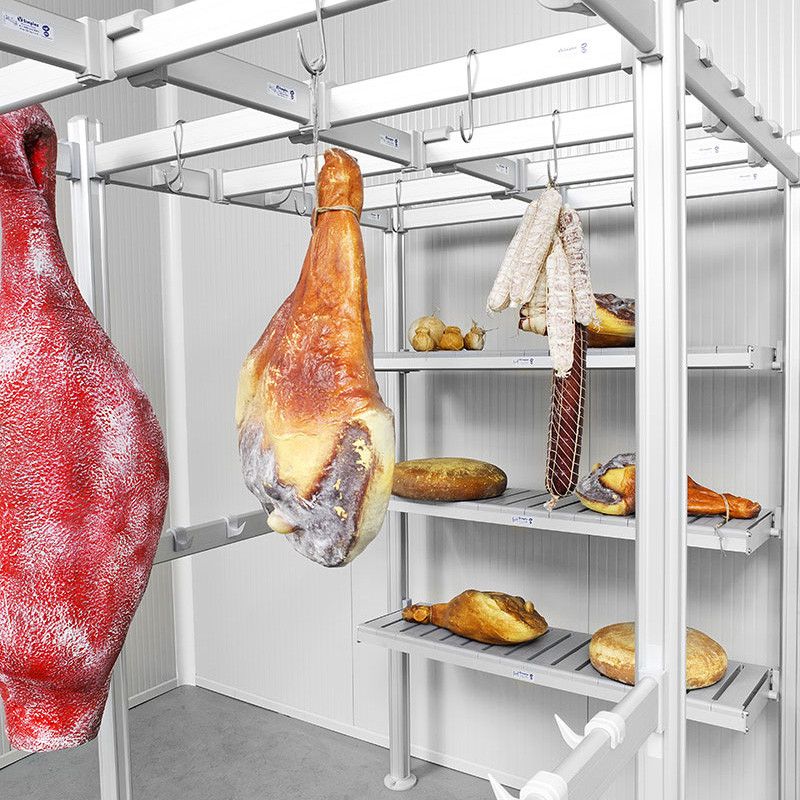 Portique à viande - Tonon Evolution S.R.L. - Aluminium anodisé, charge jusqu’à 200 kg par barre_0