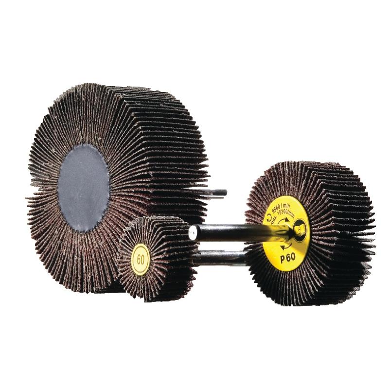 Roue à lamelles corindon sur tige rb32220 80 x 30mm g80 - HERMES - 6147235 - 483111_0