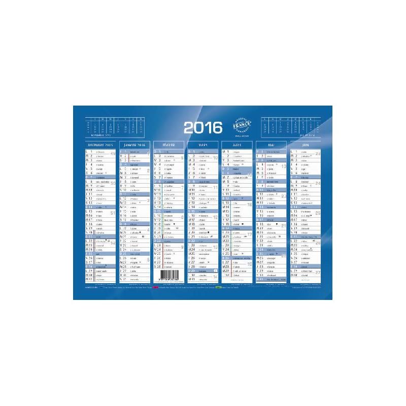 SELECTION CALENDRIER BUDGET - 21 X 27 CM - 2016